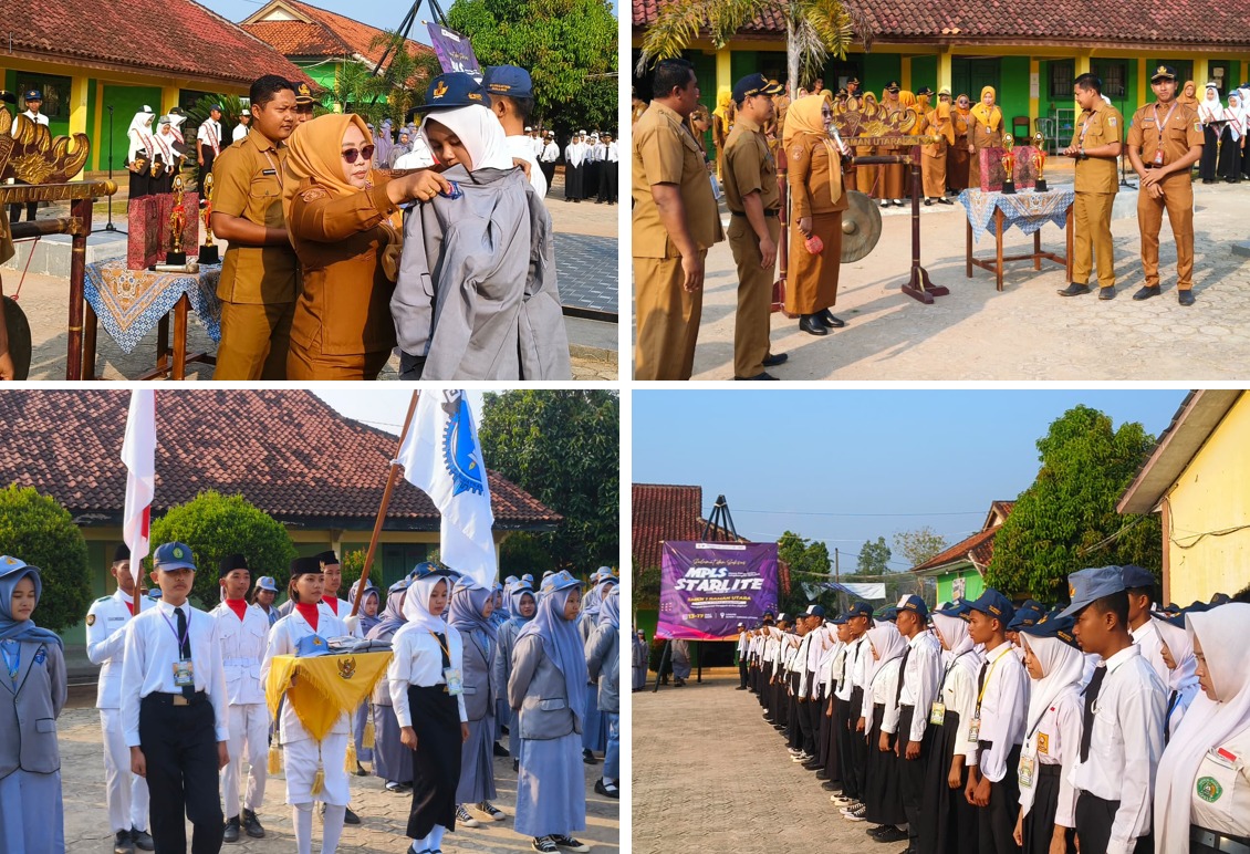 Diresmikan Sebagai Siswa Baru dalam Upacara Senin, Talenta Muda SMKN 1 Raman Utara Siap Disiplin dan Ukir Prestasi