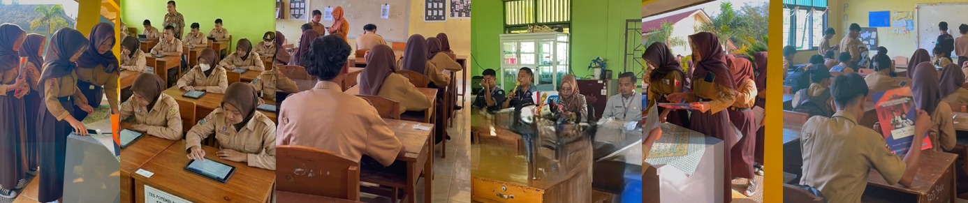 Day 6 SPMB: Calon Siswa Baru SMKN 1 Raman Utara Ikuti Tes Akademik dan Minat Bakat, Panitia Langsung Bersiap Hadapi Tahap Wawancara