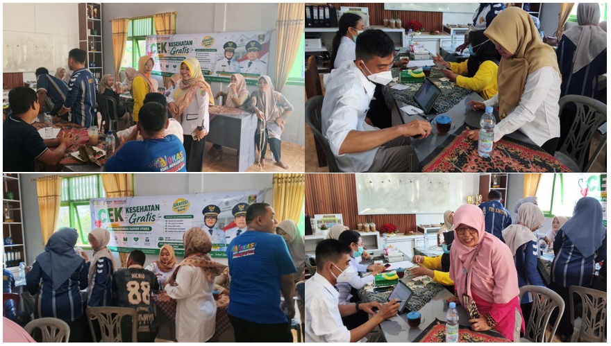 "Guru Sehat, Vokasi Kuat: UPTD Puskesmas Raman Utara Gelar Cek Kesehatan Gratis Bagi Tenaga Pendidik SMKN 1 Raman Utara - Lampung Timur"