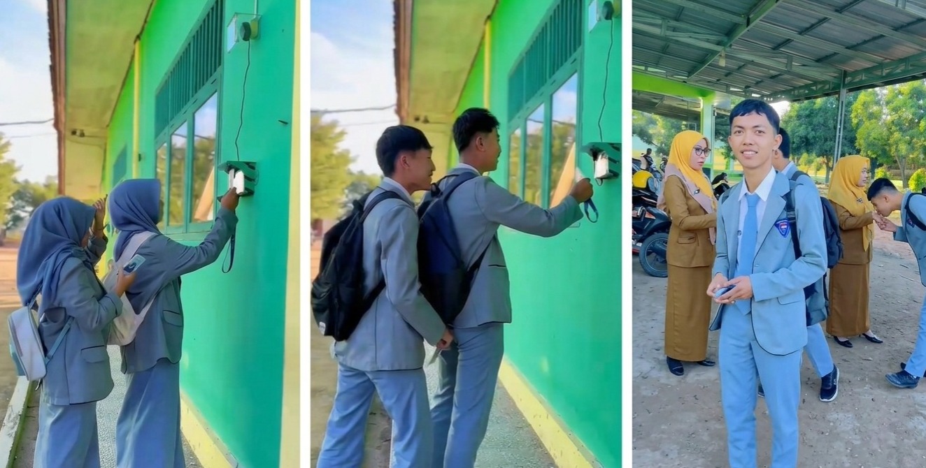 Berjalan Tertib dan Transparan, Siswa SMKN 1 Raman Utara Mulai Terapkan Absensi Barcode Digital Terintegrasi