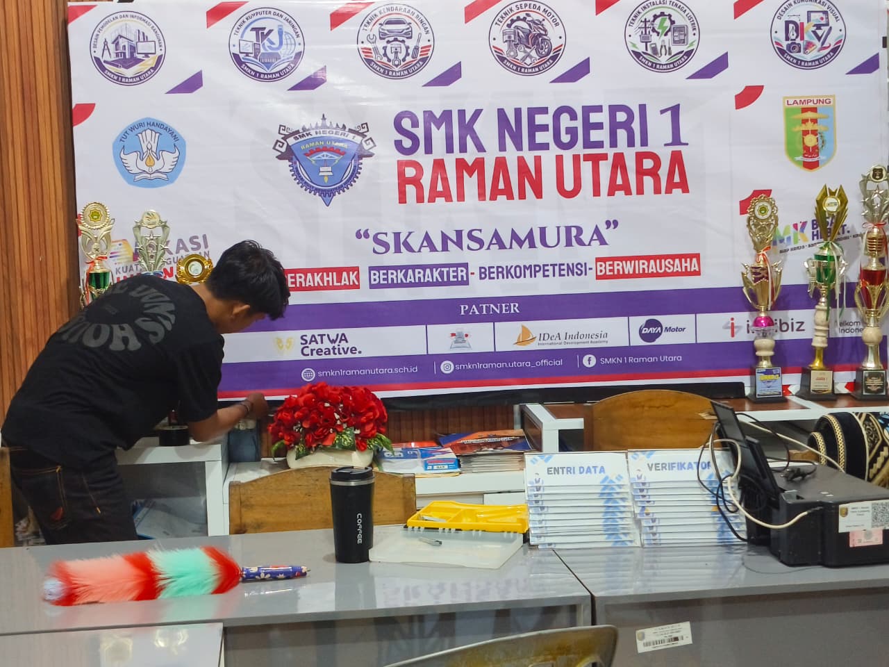 Optimalkan Fasilitas, Panitia SPMB SKANSAMURA Siapkan Ruang Verifikasi Seleksi Online